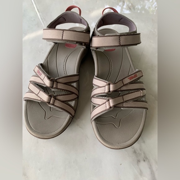 Teva Tirra Womens 8.5 Sport Hiking Sandals Flawed N4266 - Picture 2 of 11